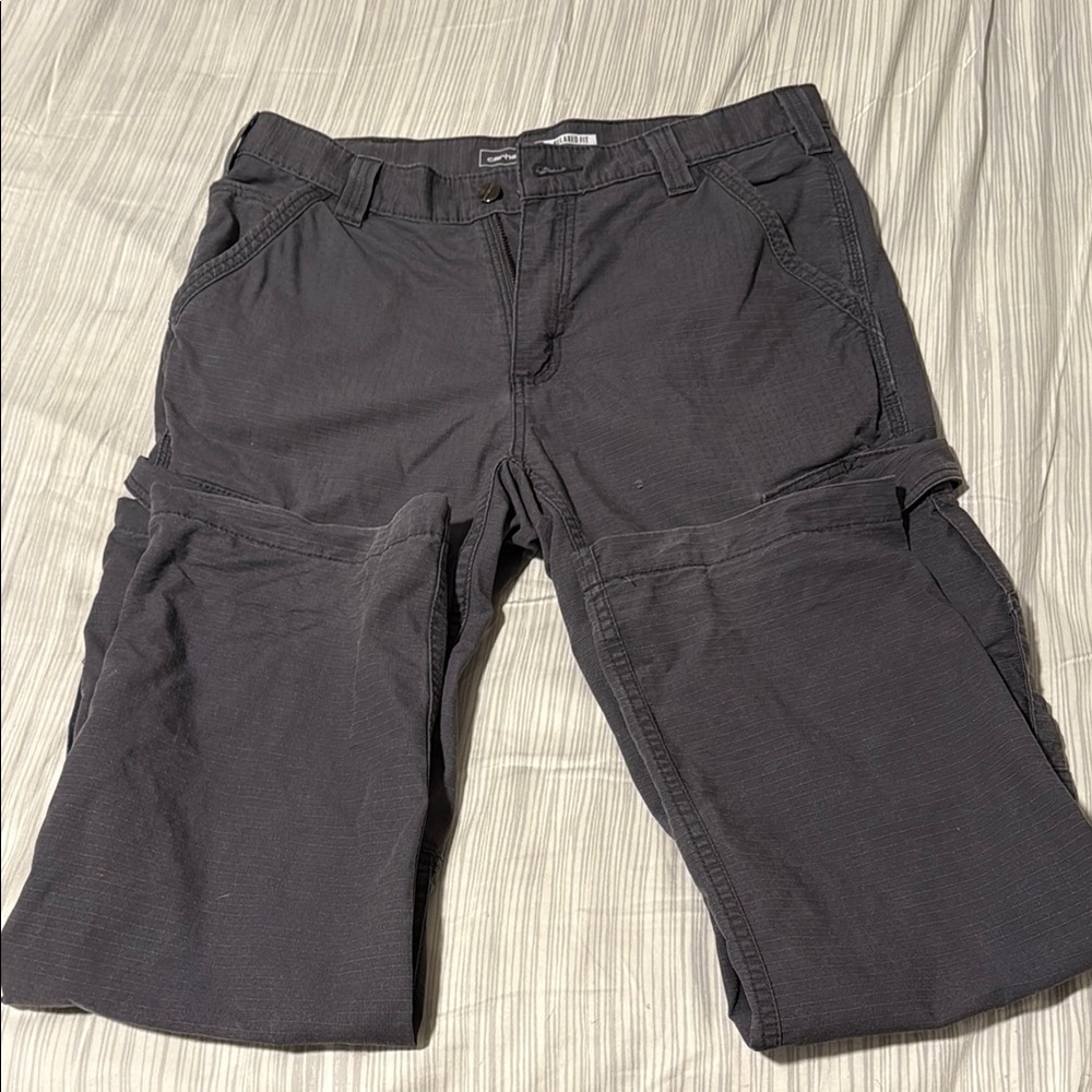 Carhartt Men's Cargo Pants - Dark Gray